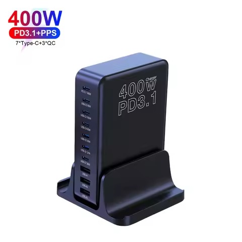 imgi_290_H8ec84eed67d64e GaN 4 Ports 161W USB C Power Adapter PD+QC Fast Charging - Image 6